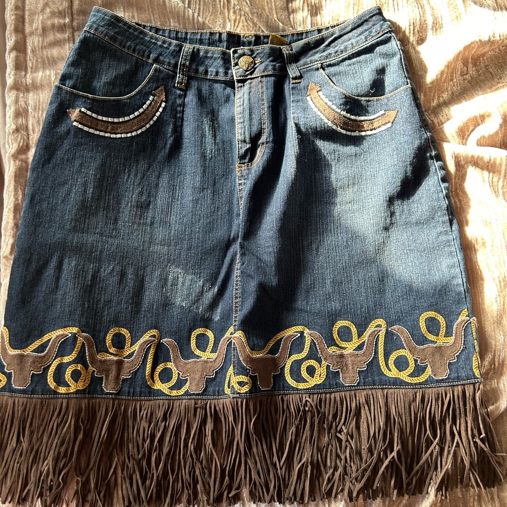 Wrangler Jean Skirt